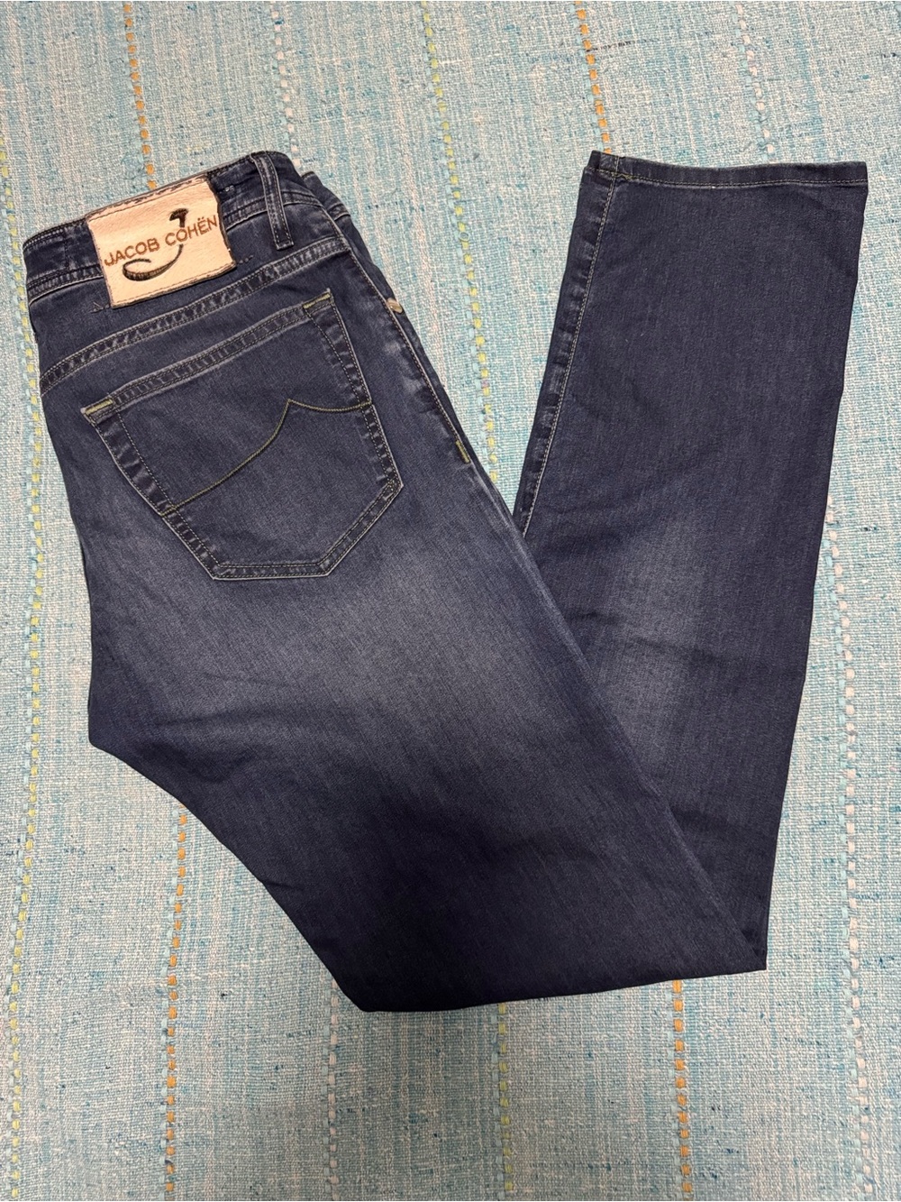 Jacob Cohen Men's Indigo Straight-Leg Jeans